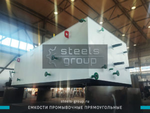 фото прямоугольных емкостей промывочных из низколегированной стали в Ханты-Мансийске